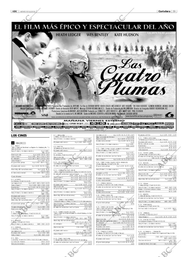 ABC MADRID 19-12-2002 página 59