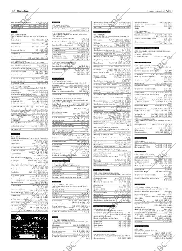 ABC MADRID 19-12-2002 página 62