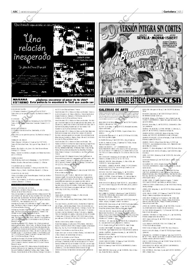 ABC MADRID 19-12-2002 página 65