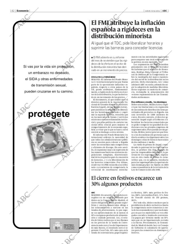ABC MADRID 19-12-2002 página 82