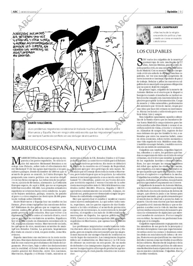 ABC MADRID 19-12-2002 página 9