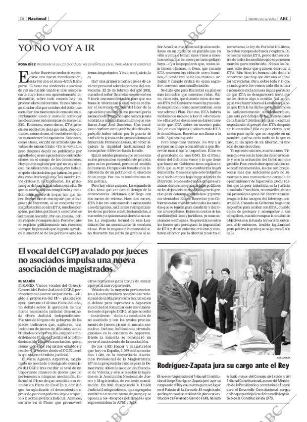 ABC MADRID 20-12-2002 página 16