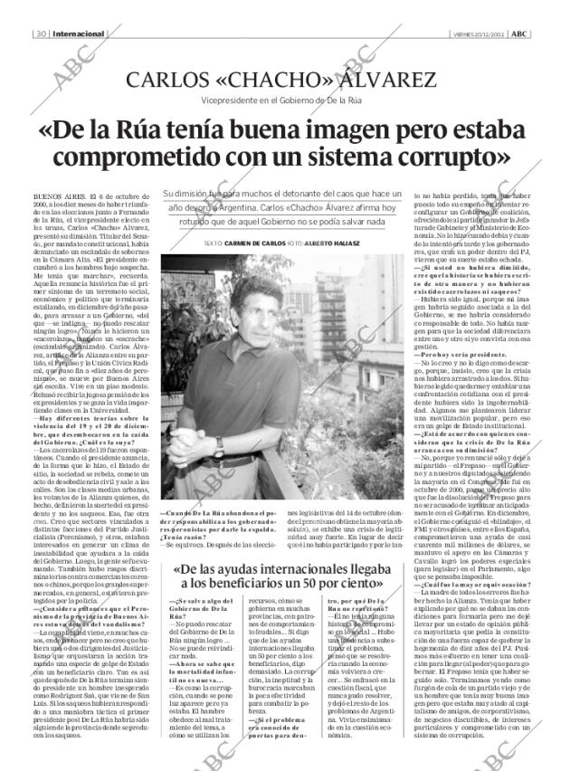 ABC MADRID 20-12-2002 página 30