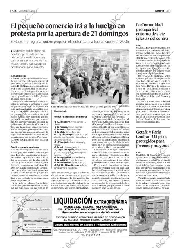 ABC MADRID 20-12-2002 página 33