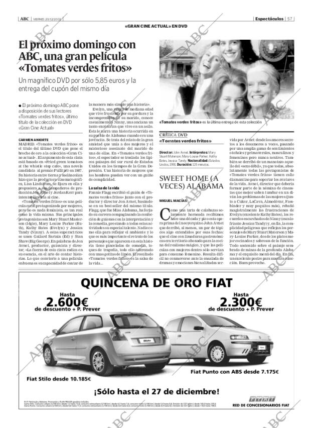 ABC MADRID 20-12-2002 página 57
