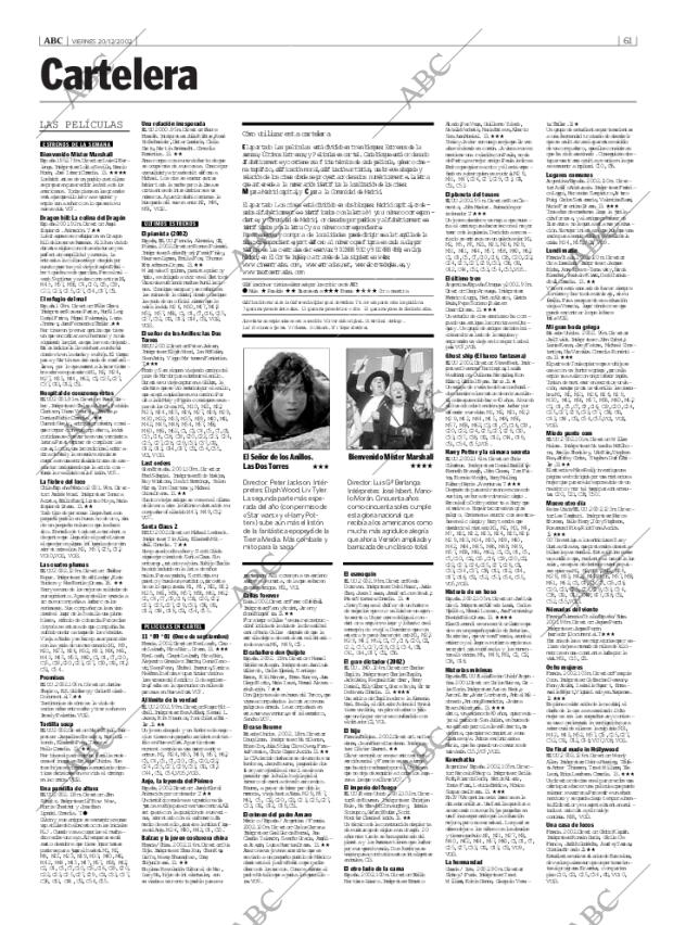 ABC MADRID 20-12-2002 página 61
