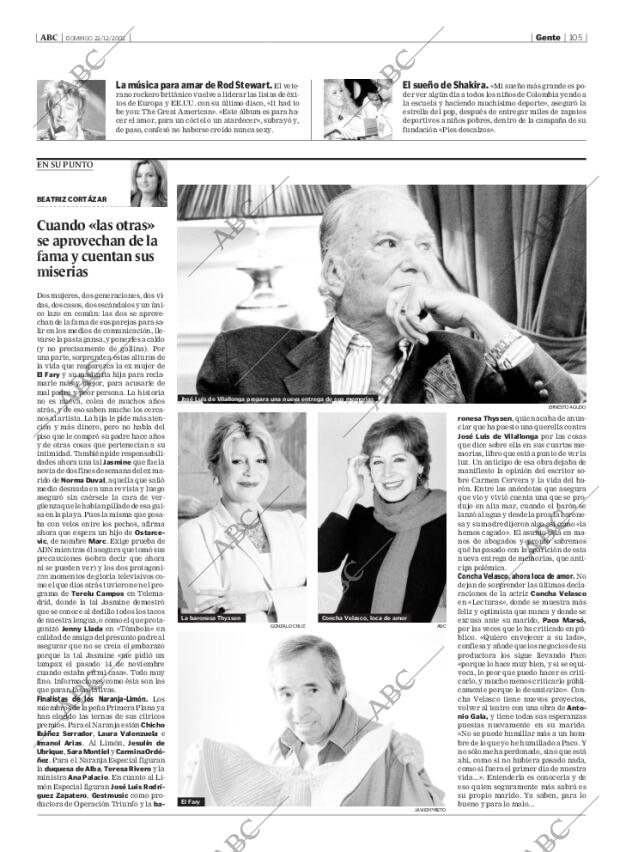 ABC MADRID 22-12-2002 página 105