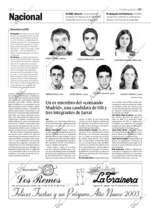 ABC MADRID 22-12-2002 página 17