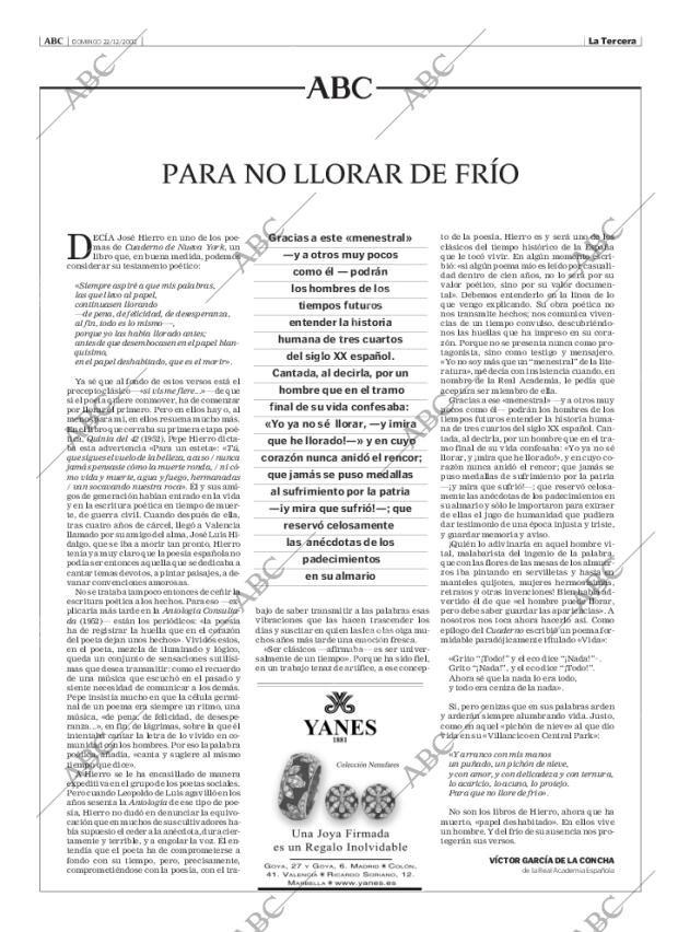 ABC MADRID 22-12-2002 página 3