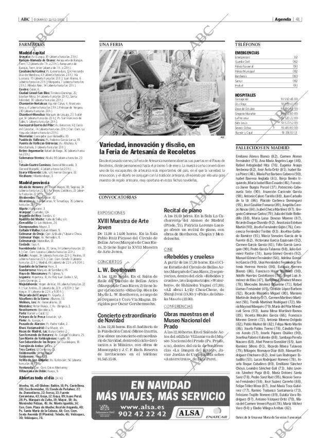 ABC MADRID 22-12-2002 página 41