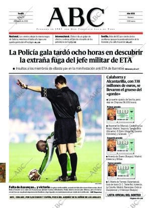 ABC SEVILLA 23-12-2002 página 1