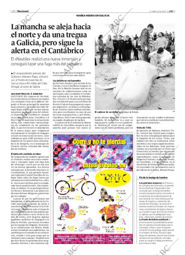 ABC SEVILLA 23-12-2002 página 20