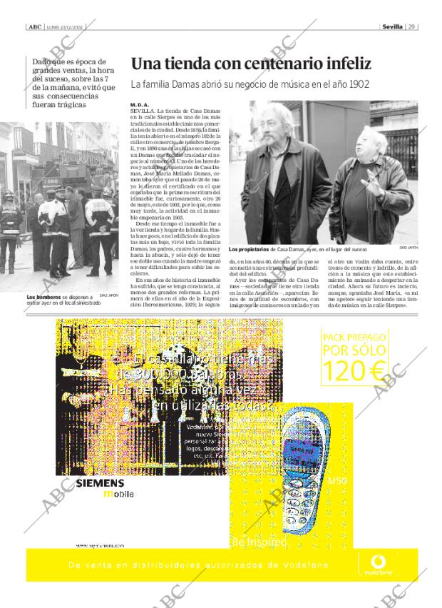 ABC SEVILLA 23-12-2002 página 29