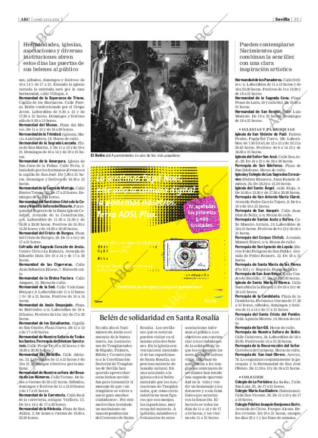 ABC SEVILLA 23-12-2002 página 35
