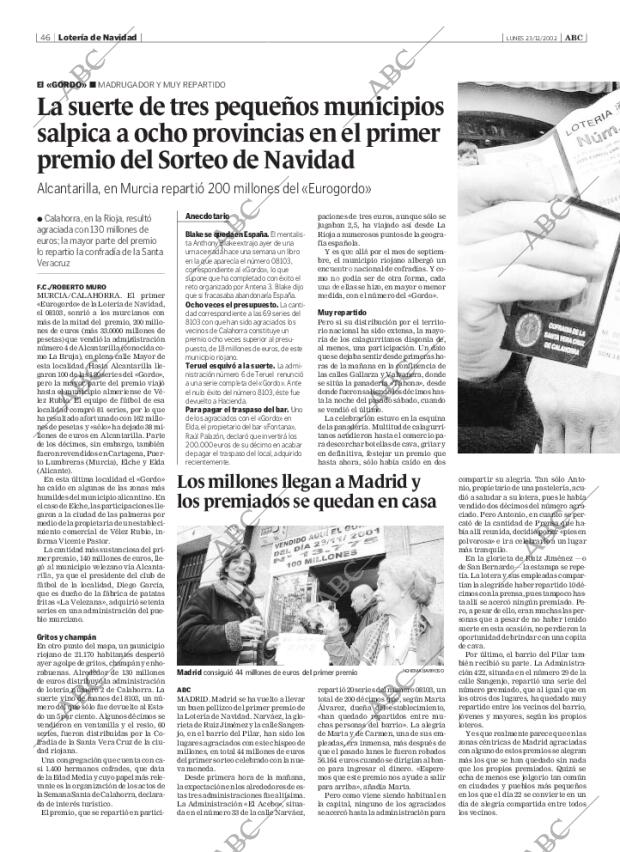 ABC SEVILLA 23-12-2002 página 46