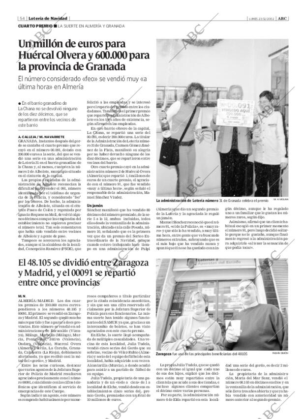 ABC SEVILLA 23-12-2002 página 54