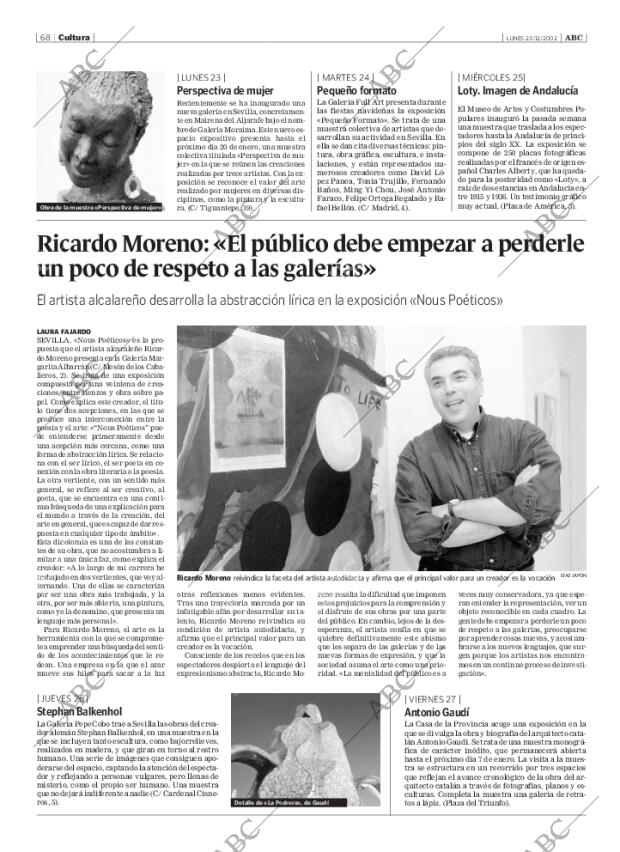 ABC SEVILLA 23-12-2002 página 68