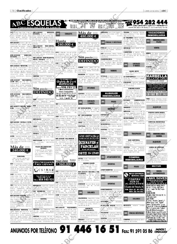 ABC SEVILLA 23-12-2002 página 78
