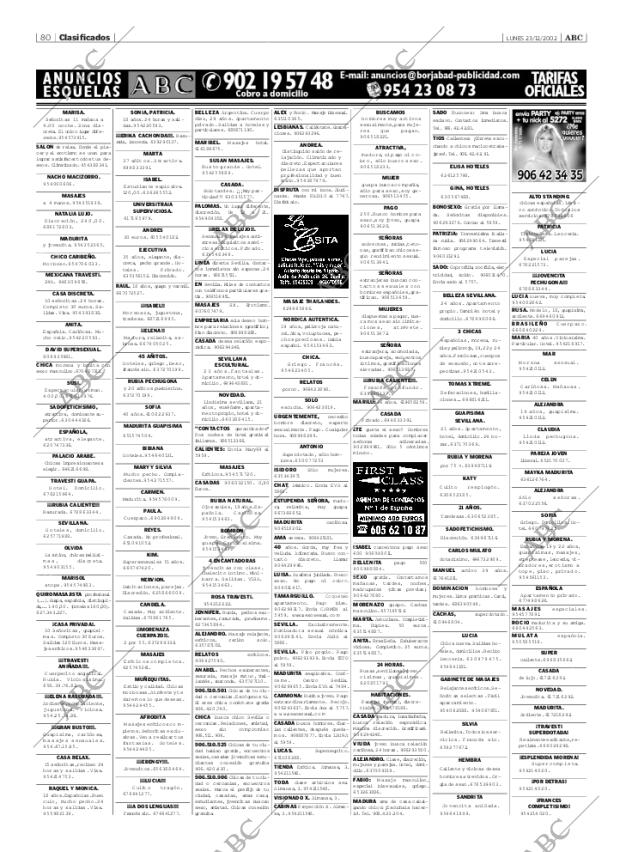 ABC SEVILLA 23-12-2002 página 80