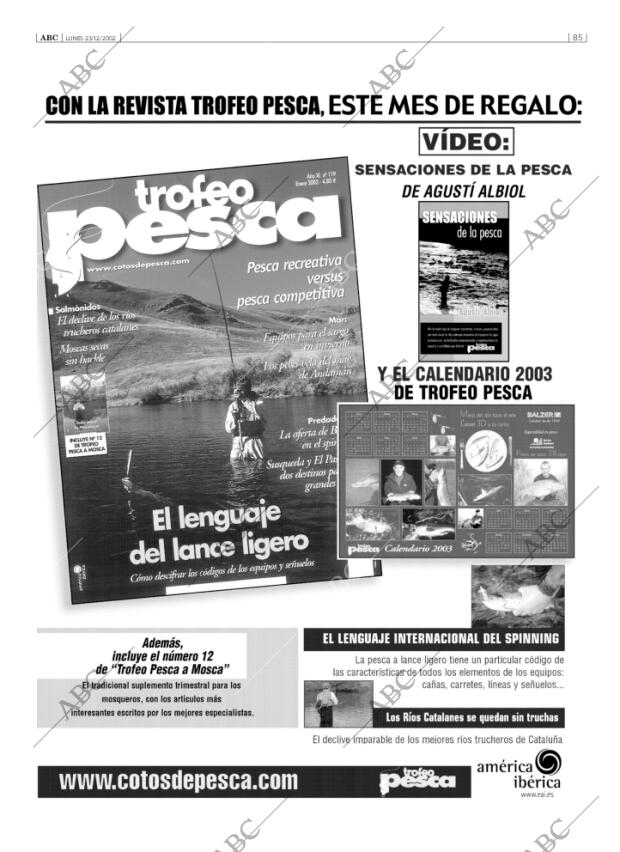 ABC SEVILLA 23-12-2002 página 85