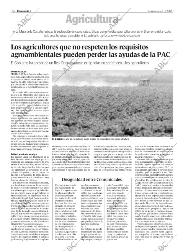 ABC SEVILLA 23-12-2002 página 86