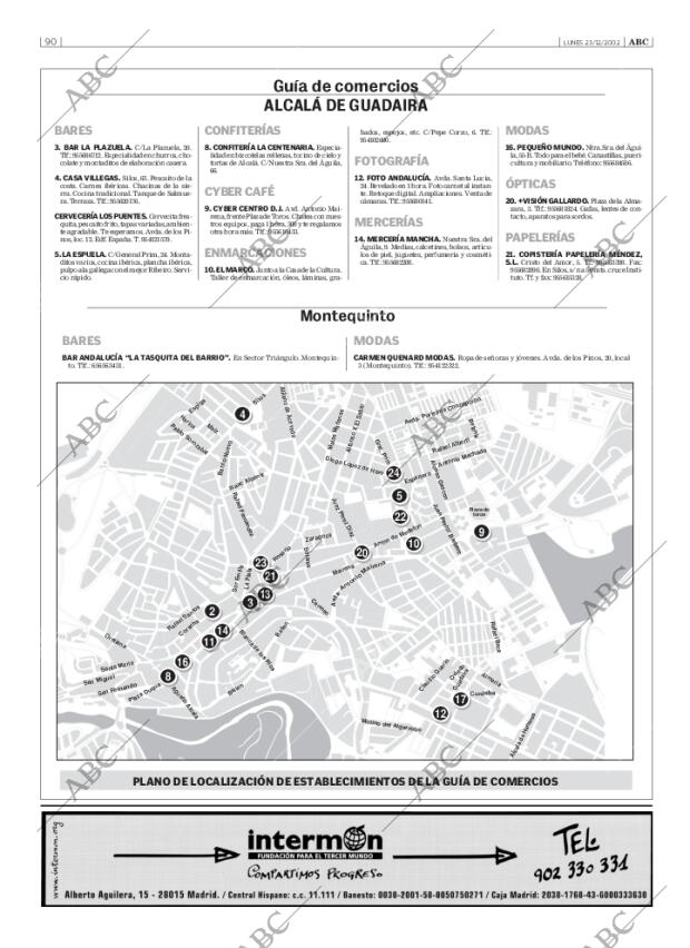 ABC SEVILLA 23-12-2002 página 90