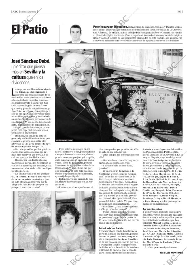 ABC SEVILLA 23-12-2002 página 93