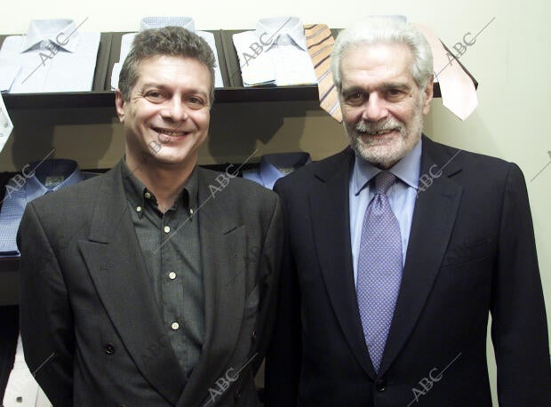 Omar Sharif Presenta su nueva tienda The Sharif Shirt Co. en Madrid