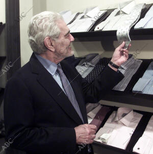 Omar Sharif Presenta su nueva tienda The Sharif Shirt Co. en Madrid