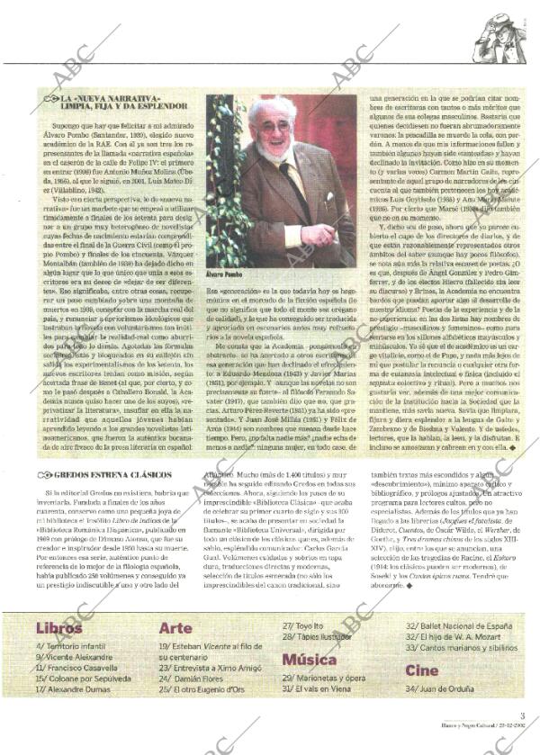 CULTURAL MADRID 28-12-2002 página 3