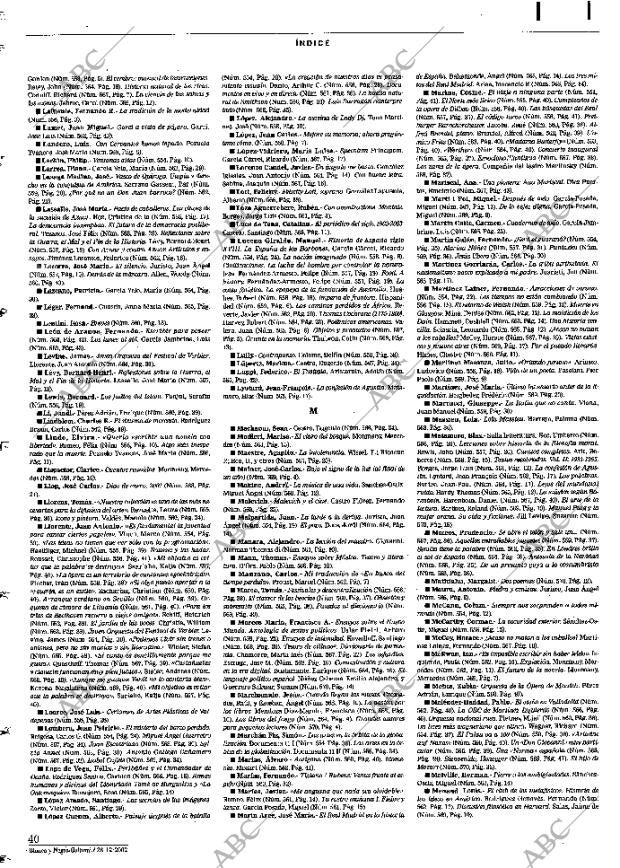 CULTURAL MADRID 28-12-2002 página 40