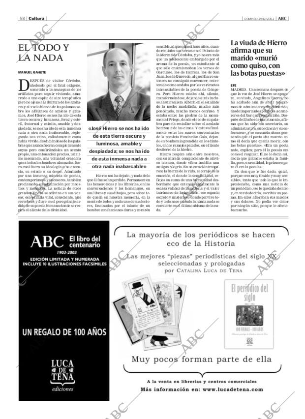 ABC CORDOBA 29-12-2002 página 58