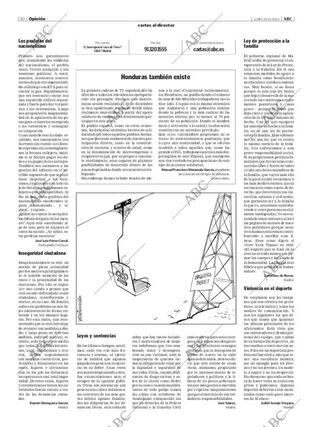 ABC MADRID 30-12-2002 página 10