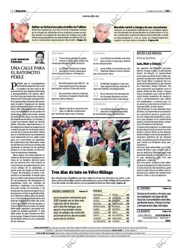 ABC MADRID 30-12-2002 página 2