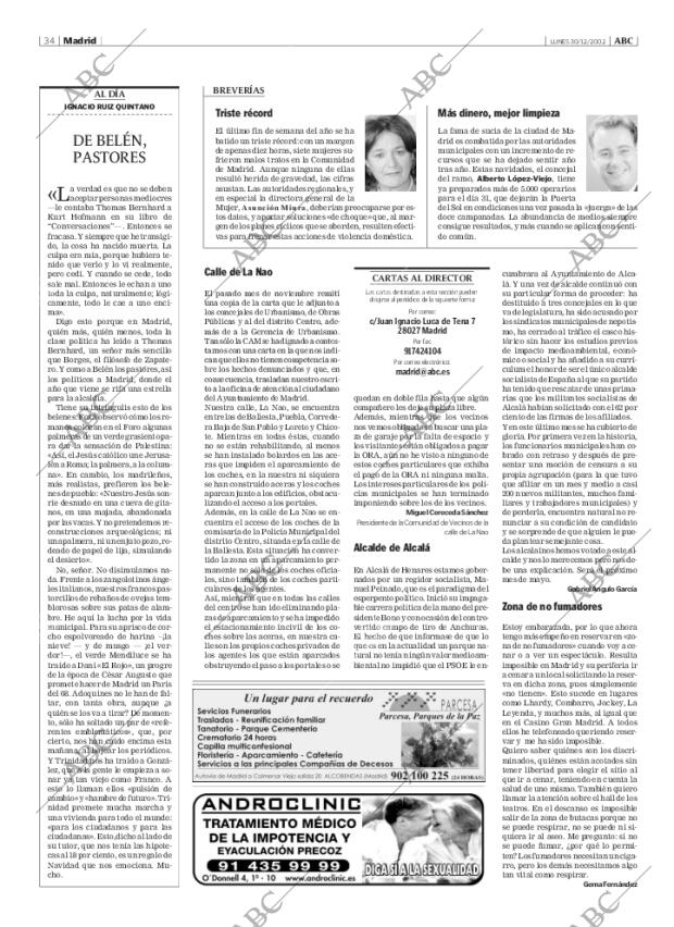 ABC MADRID 30-12-2002 página 34