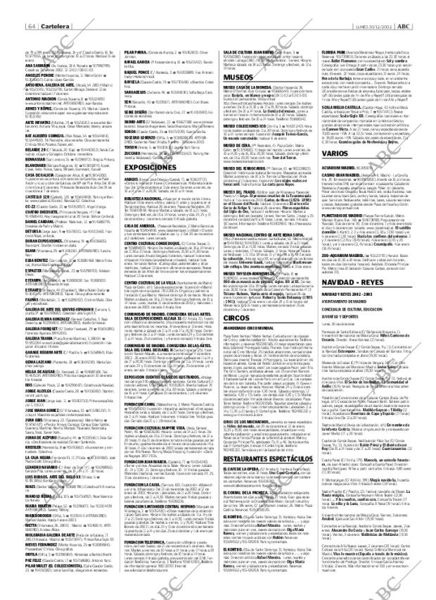 ABC MADRID 30-12-2002 página 64
