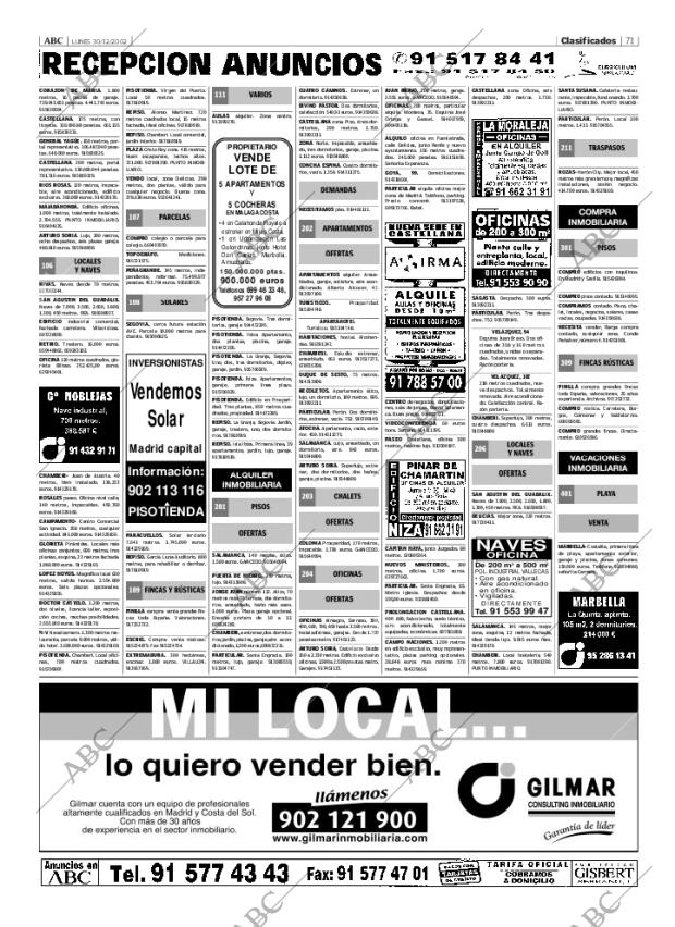 ABC MADRID 30-12-2002 página 71