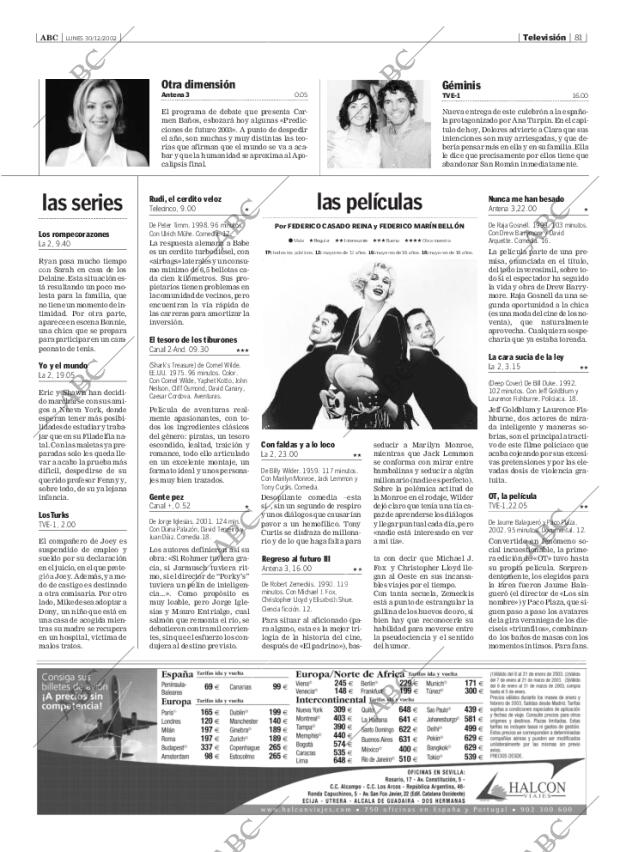 ABC SEVILLA 30-12-2002 página 81