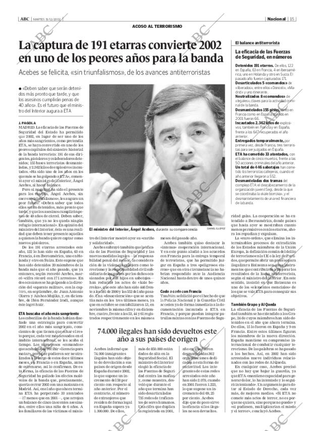ABC MADRID 31-12-2002 página 15
