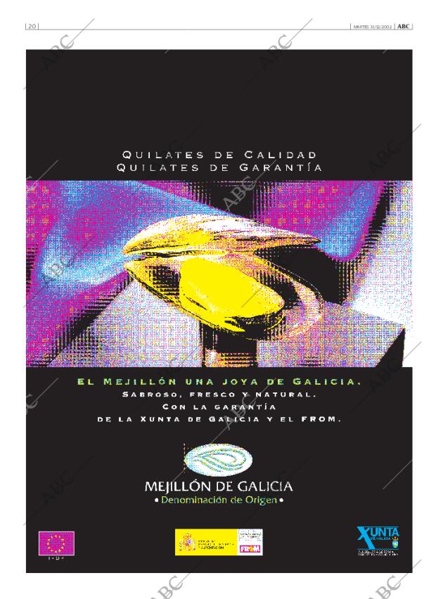 ABC MADRID 31-12-2002 página 20