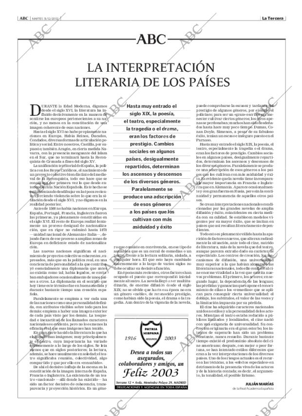 ABC MADRID 31-12-2002 página 3