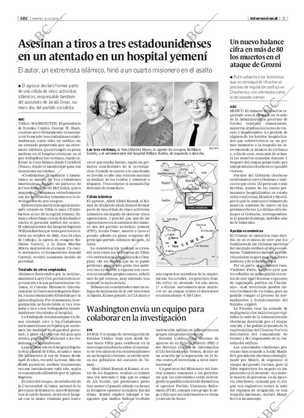 ABC MADRID 31-12-2002 página 31