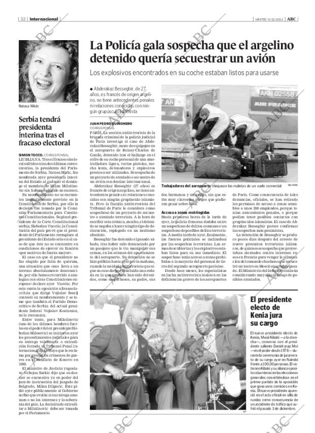 ABC MADRID 31-12-2002 página 32