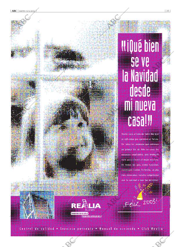 ABC MADRID 31-12-2002 página 35