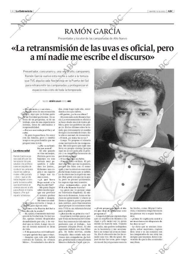 ABC MADRID 31-12-2002 página 4