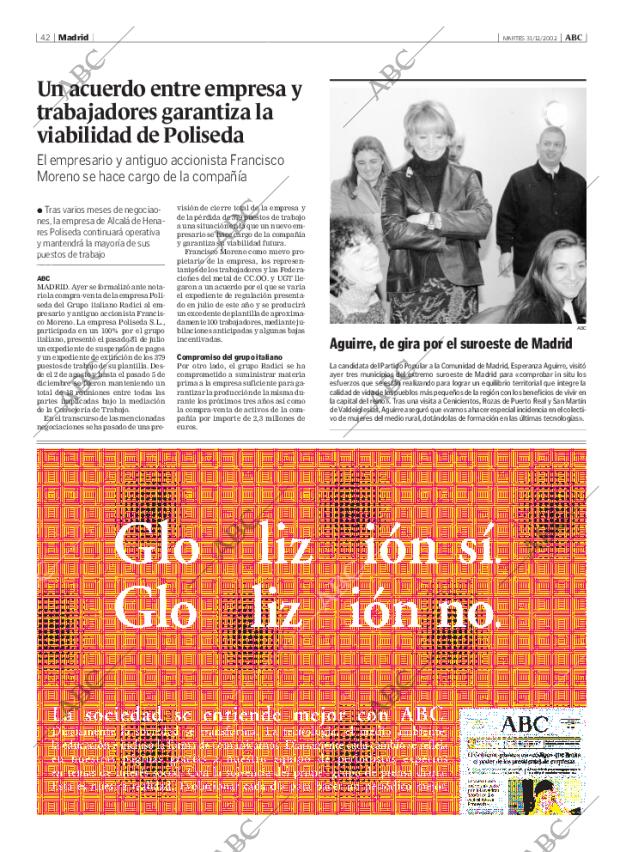 ABC MADRID 31-12-2002 página 42