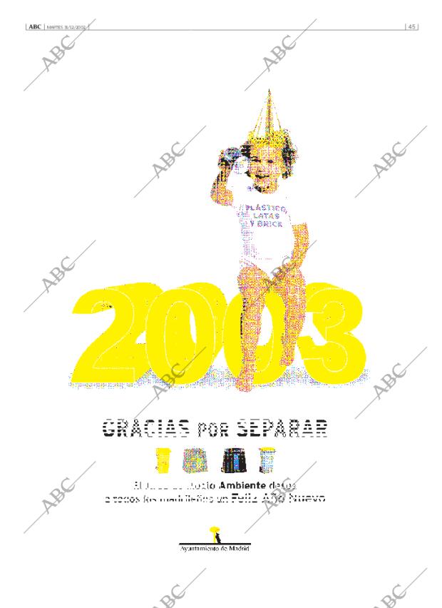 ABC MADRID 31-12-2002 página 45
