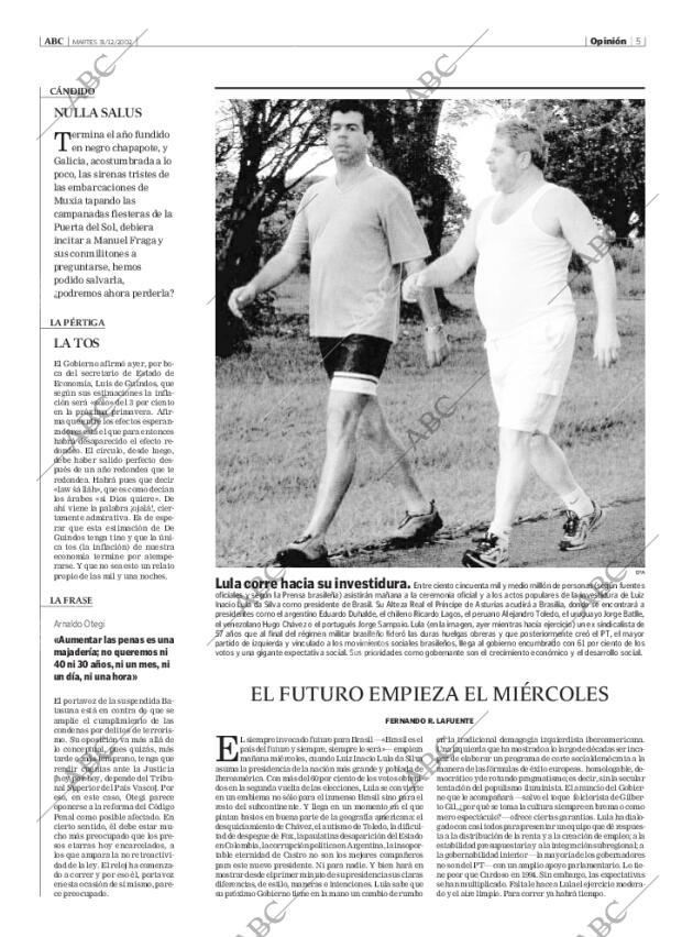 ABC MADRID 31-12-2002 página 5