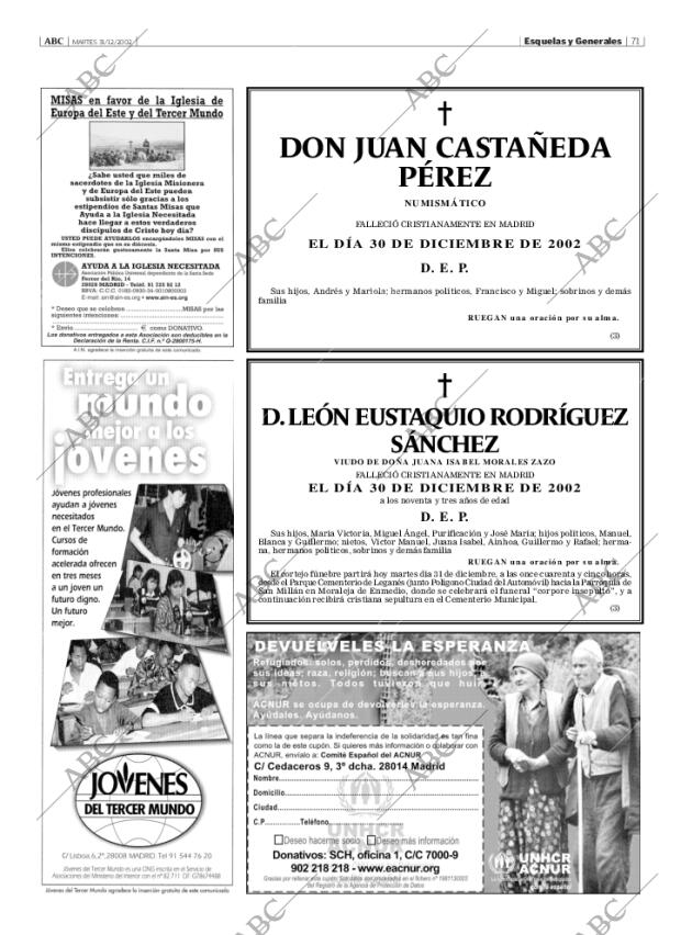ABC MADRID 31-12-2002 página 71