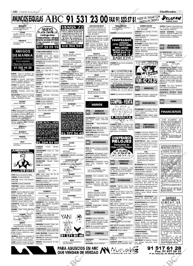 ABC MADRID 31-12-2002 página 77